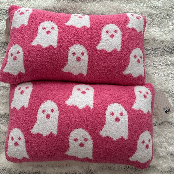 Matching Set of Viral Pink Ghost PILLOWS!!! - Picture 3 of 5